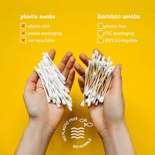 Afbeelding in Gallery-weergave laden, Bamboe Wattenstaafjes