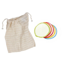 Afbeelding in Gallery-weergave laden, 10 Wasbare Wattenschijfjes met Waszakje